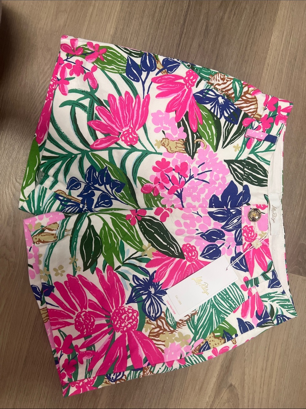 Lilly Pulitzer endless summers Women’s mid rise Callahan Shorts sz 00 NWT